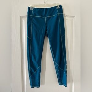 Athleta leggings in teal